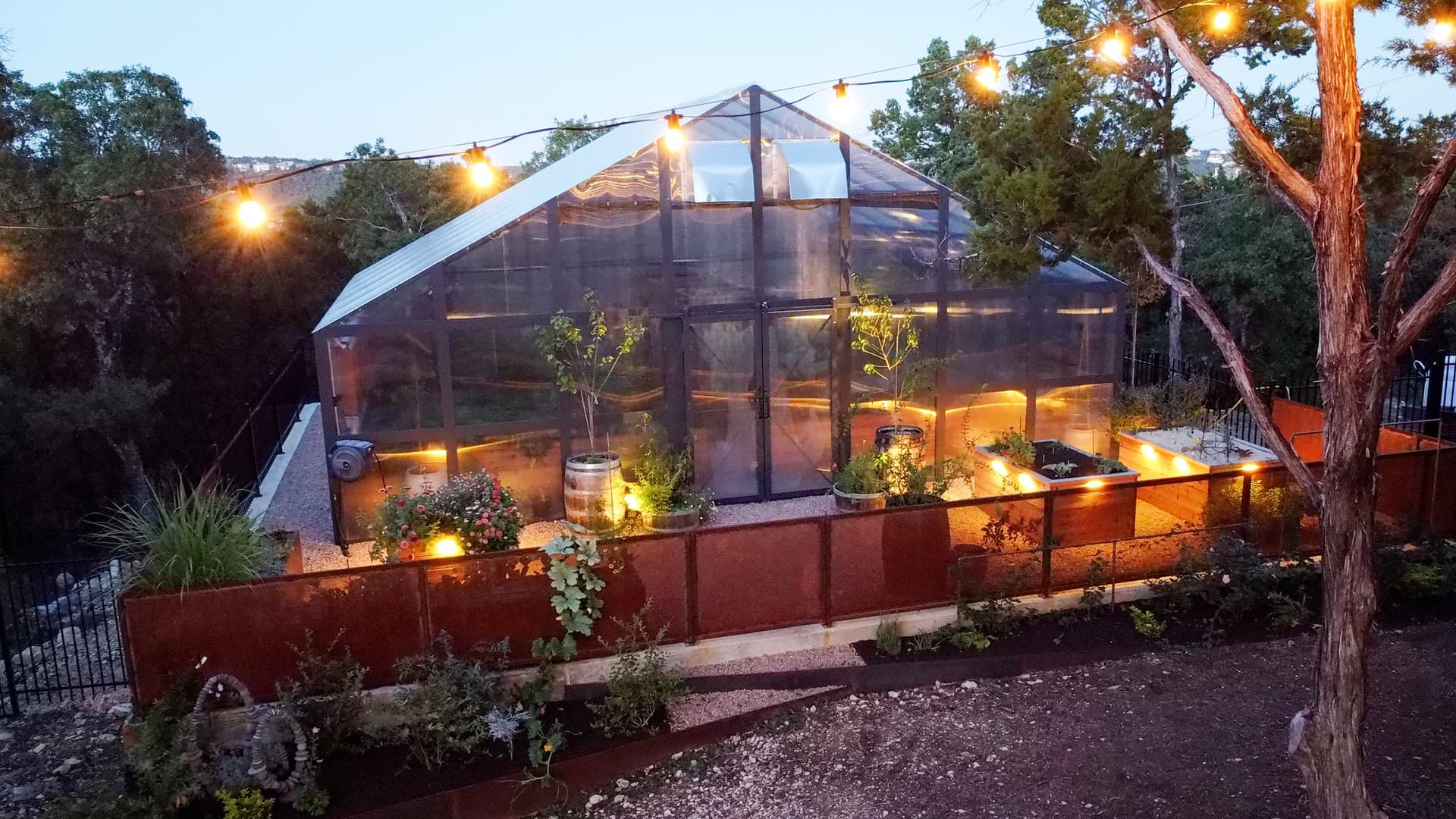 Outdoor renovation project in Travis Heights